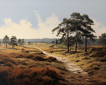 Heide Schilderij van ARTEO Schilderijen