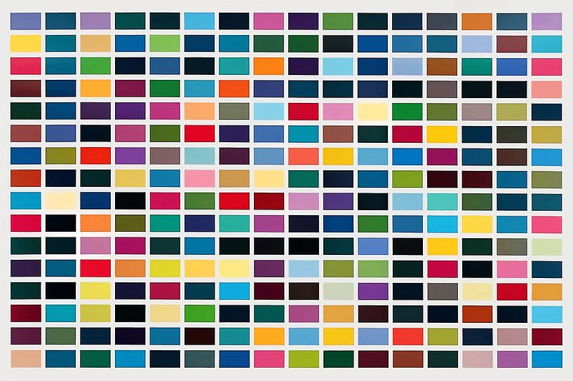 256 Farben Collage by Steven Kingsbury