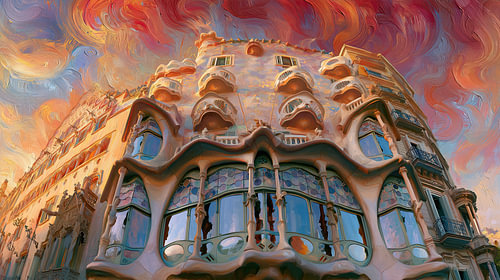Casa Batlló, Barcelona: an abstract panorama