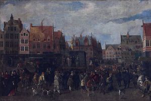 Jahresmarkt auf dem Meir in Antwerpen