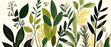 Leaves variety by Poster Art Shop