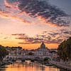 Sonnenuntergang in Rom von Achim Thomae Photography