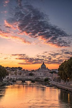 Sonnenuntergang in Rom