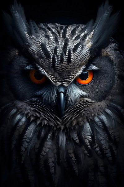 Gorgeous owl by haroulita