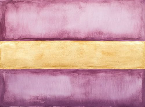 Goldstreifen Lila von Moderne Kollektion