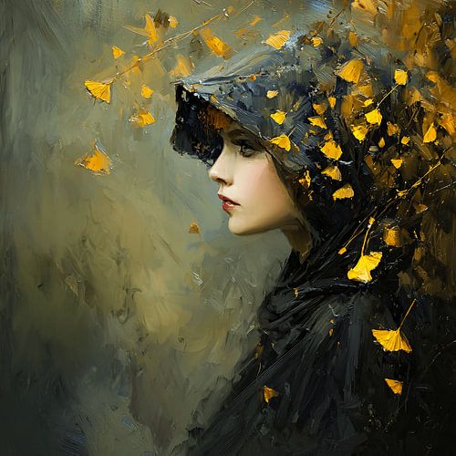 When the leaves whisper – the girl who stands in the storm