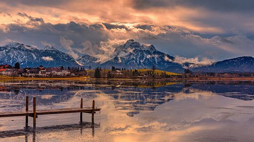 Hopfen am See, Allgäu, Beieren, Duitsland