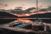 Zonsopgang aan de Edersee