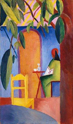 Turks Café, August Macke