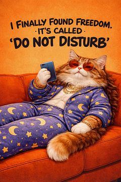 Bitte nicht stören – Entspannte Katzen-Attitüde