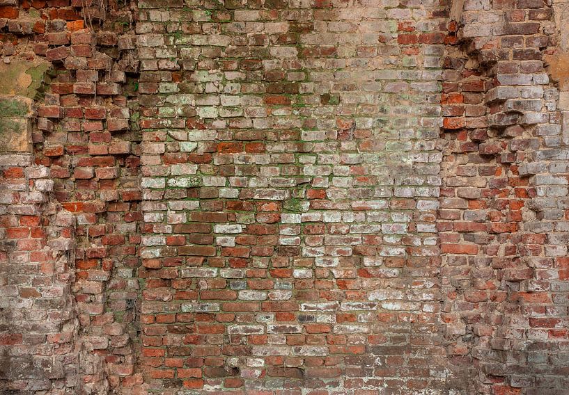 Alte Backsteinmauer Hochauflösende Vollbildkamera Fototapete 5 von Olivier Photography