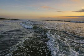 Zonsondergang aan zee von Dirk van Egmond