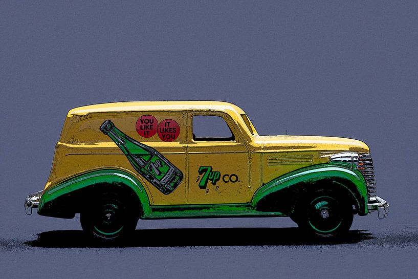 7 Up Limonaden-Lieferwagen von Humphry Jacobs