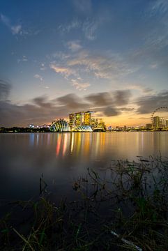 Singapore sunset van Rene scheuneman