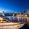 Granville Island in the evening by Melanie Viola