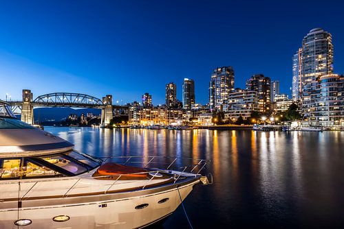 Granville Island am Abend