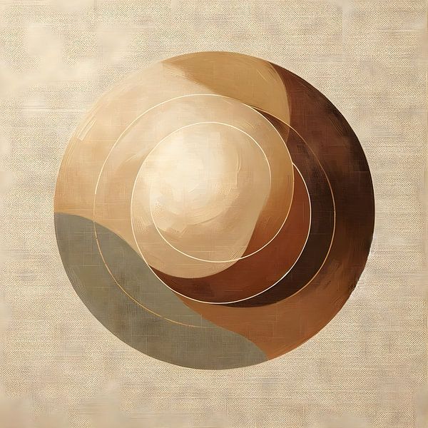 Golden Circle by FoXo Art