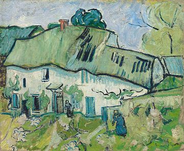 Boerderij met twee figuren, Vincent van Gogh