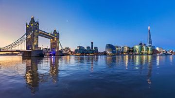 Tower Bridge in London by Dieter Meyrl