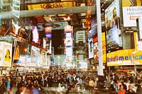 An evening in Times Square, New York