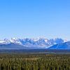 Panorama: Verschneite Alaska Range vom Denali Highway aus gesehen von Henk van Dijk