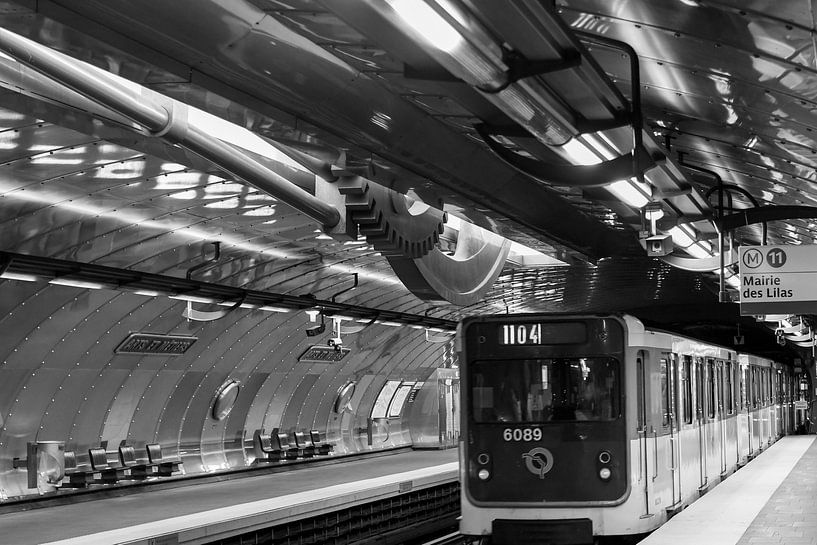 Métro à Paris par Tom Vandenhende