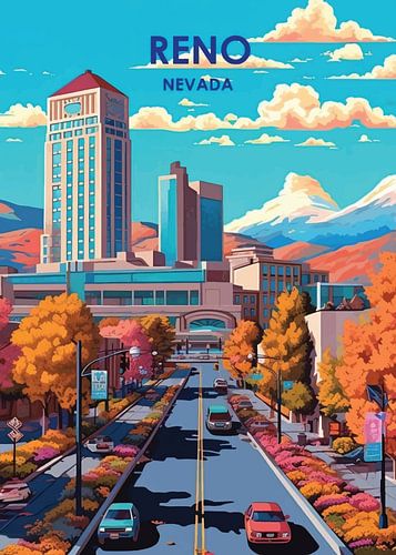 Reno Riverside : Un paysage urbain dynamique