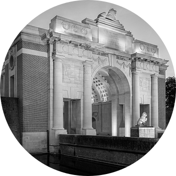 De Menenpoort in Zwart-Wit, Ieper