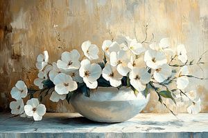 Blumen Stilleben Abstrakt