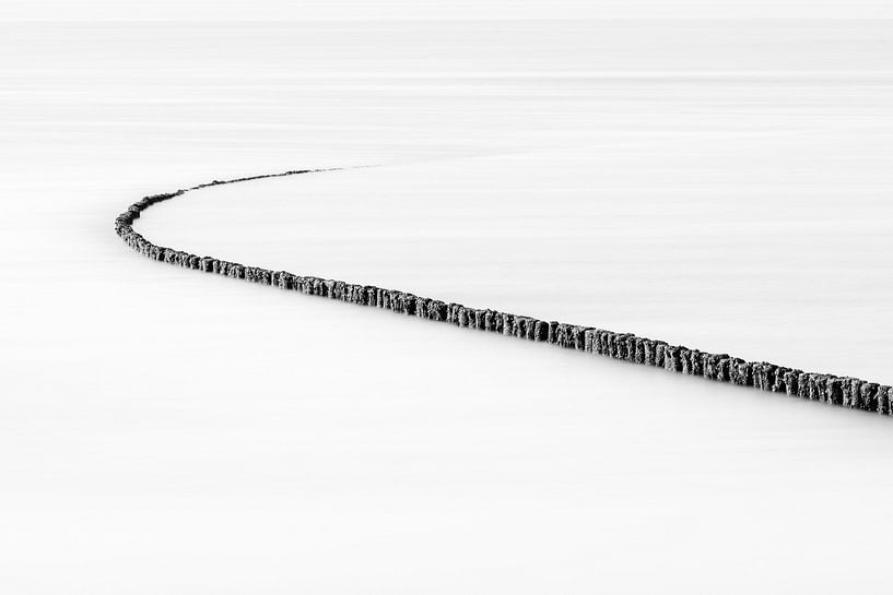 Wellenbrecher-Studie #2 von Kees Kroon