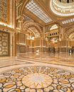 Qasr al Watan, het paleis van de Sheikh in Abu Dhabi. van Michiel Dros thumbnail