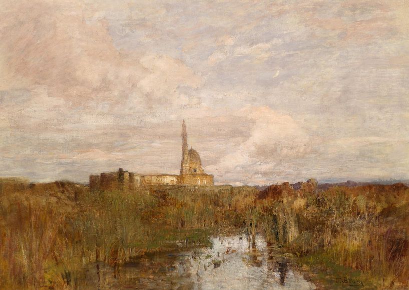 Egyptian Palace World Exposition, Tina Blue by Masterful Masters