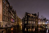 Oudezijds Kolk Amsterdam by Night par Mario Calma Aperçu