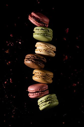 Falling macrons