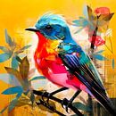 colourful bird by PixelPrestige thumbnail
