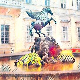 Statue du jardin Mirabell Salzbourg sur zam art