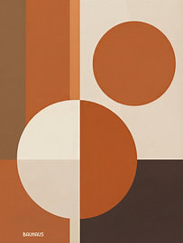 Bauhaus in Earthy Tones by STUDIO ARTSY