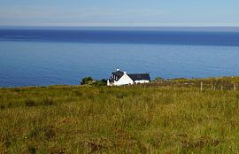 Landschaft bei Melvaig in Schottland