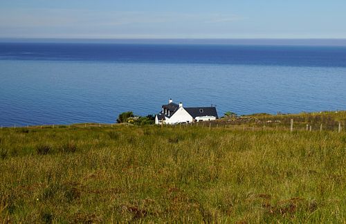 Landschap bij Melvaig in Schotland