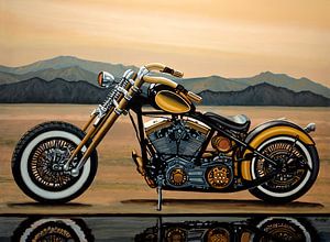 Peinture Harley Davidson
