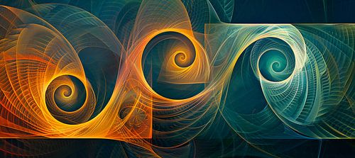 abstracte wervelingen