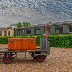 Ouderwets stationnetje van Humphry Jacobs