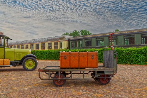 Ouderwets stationnetje van Humphry Jacobs