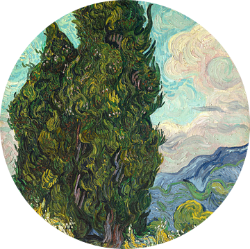Cypresses, Vincent van Gogh