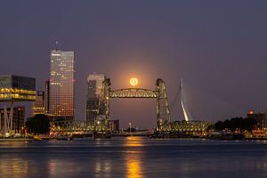 Volle maan Hefbrug van Bob Vandenberg