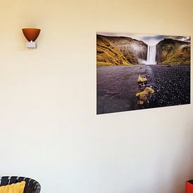 Klantfoto: Eternal flow van John Been, op aluminium