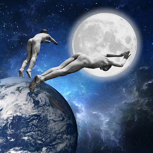 Moonlight Skinny Dipping