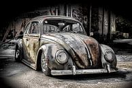 Volkswagen Beetle  van Ronald De Neve thumbnail