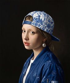 Meisje met de Parel - the 2026 Streetwear Edition sur Marja van den Hurk