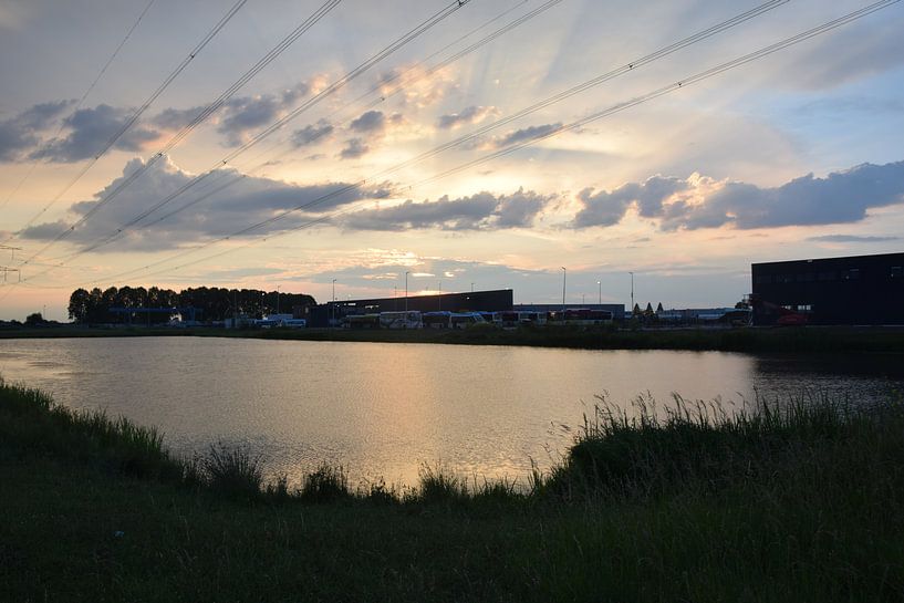 zonsondergang van Jeroen Franssen